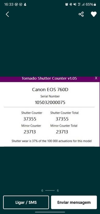 Camera Canon Eos 760D