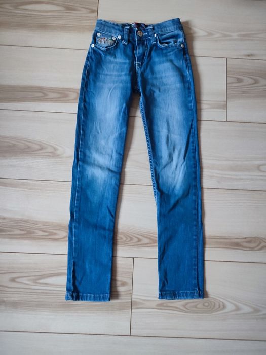 Spodnie dżinsowe, rozm 128/134