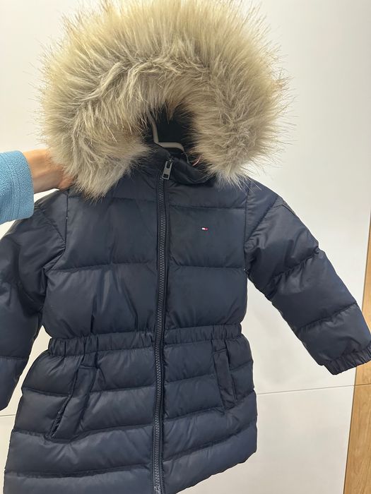 Пуховик дитячий Tommy Hilfiger р. 92-98 синій