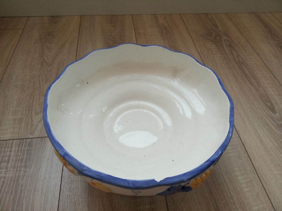 Hand-painted ceramic fruit bowl426076767078983683