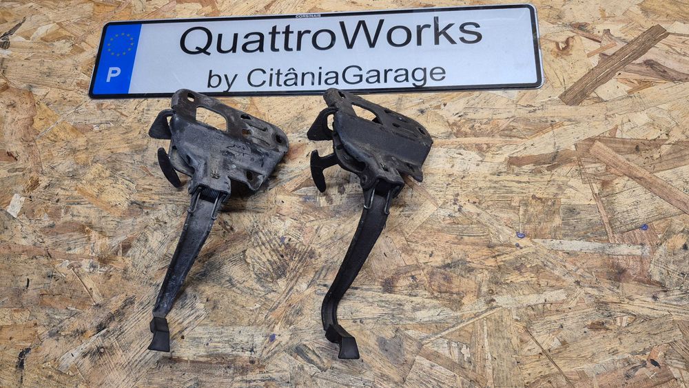Fecho / Pega / Manípulo do Capô Original Audi A4 B5 8D 1994 a 2001 Excelente Estado