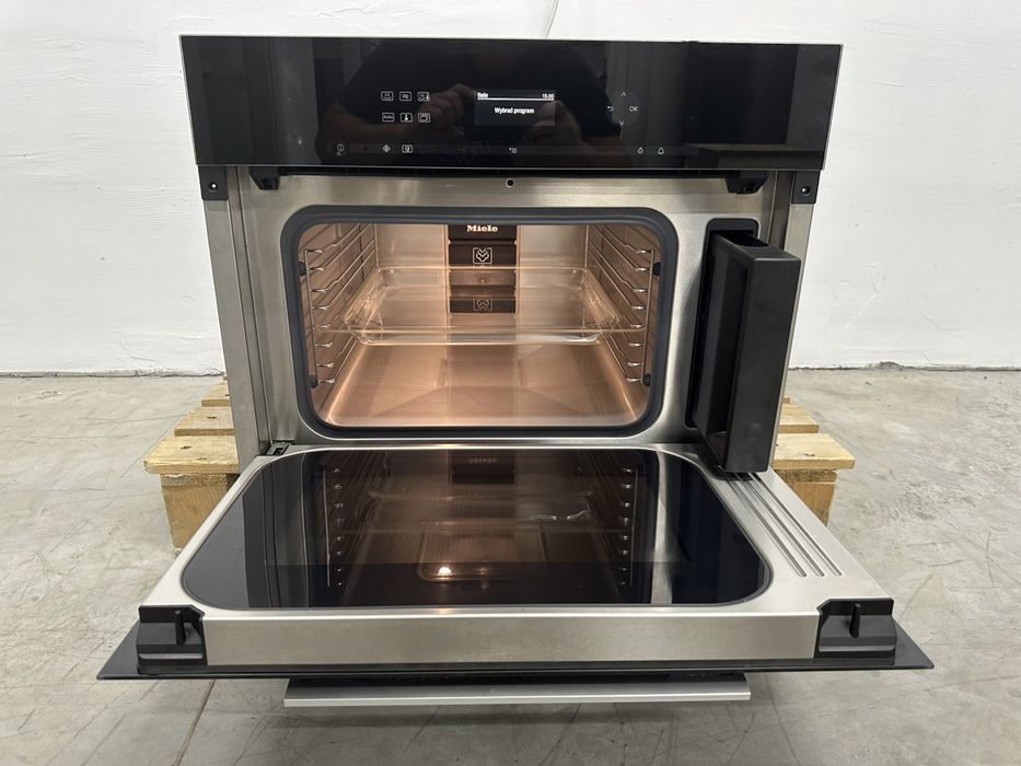 Пароварка з функцією мікрохвильовки СВЧ Miele DGM 6401