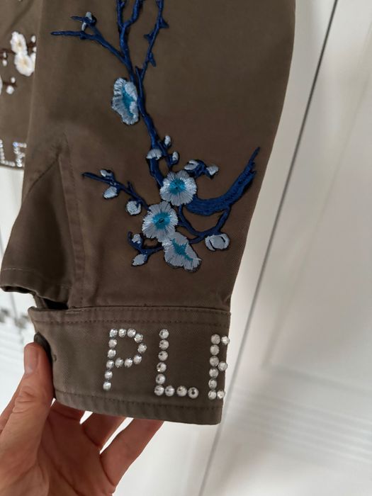 Philipp Plein kurtka jeansowa