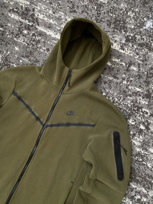 Nike tech fleece М розмір хакі темно зелений колір нові колекції
