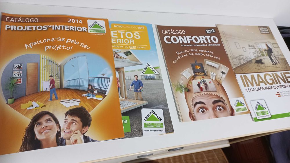 Catálogos Leroy Merlin - Projetos Interior 14/15 + Conforto 12/16/17