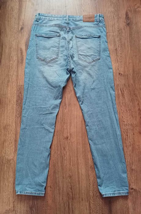 Spodnie dżinsy niebieskie Pull&Bear XL/42