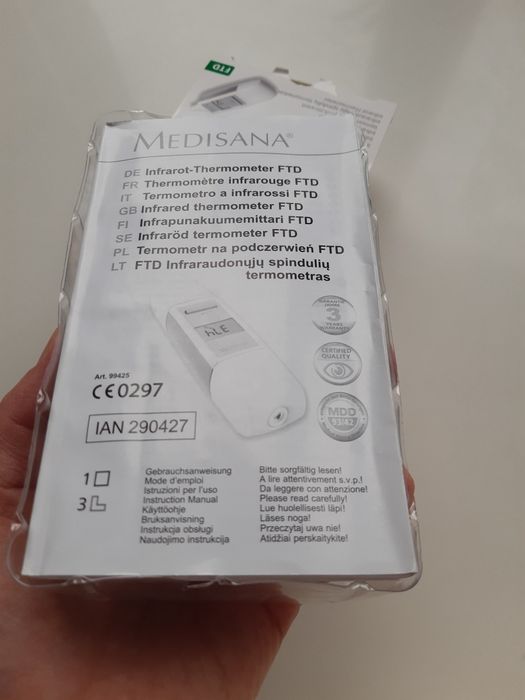 Termometr bezdotykowy