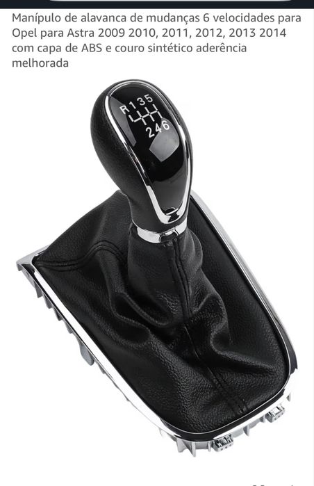 Manipulo de Mudanças 6 velocidades Opel Astra 2009 a 2014