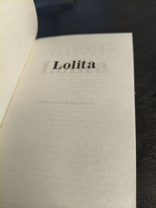 Książka pod tytułem Lolita ⁸¹