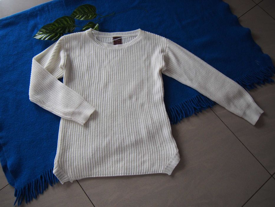 Sweter bluzka biała S/M Clockhouse