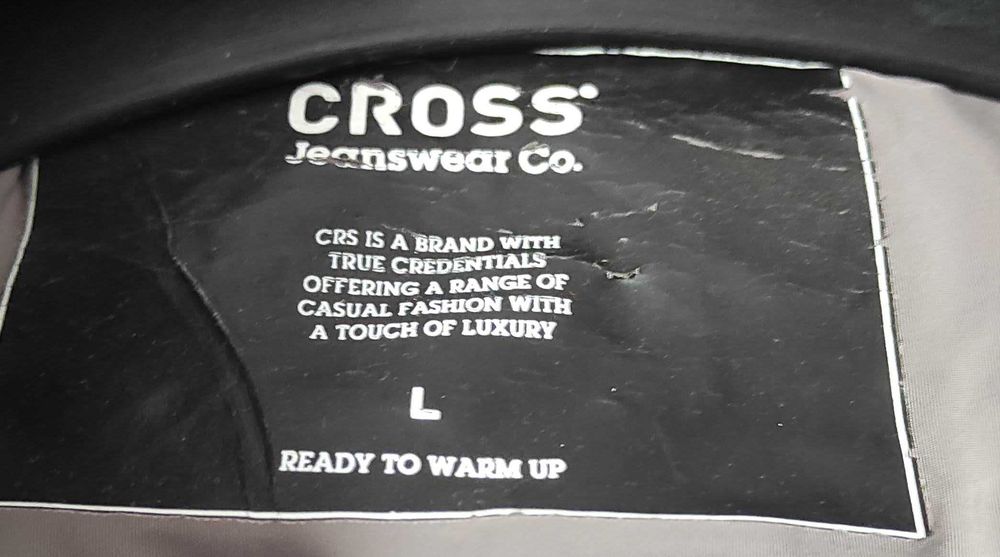 Kurtka zimowa bardzo ciepła Cross Jeanswear r. L