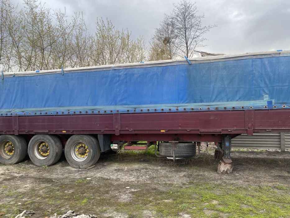 Прицеп зерновоз в рейсовому стані!
