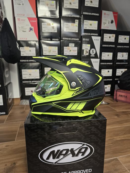 Kask motocyklowy CO3 Naxa z blendą rozmiar L