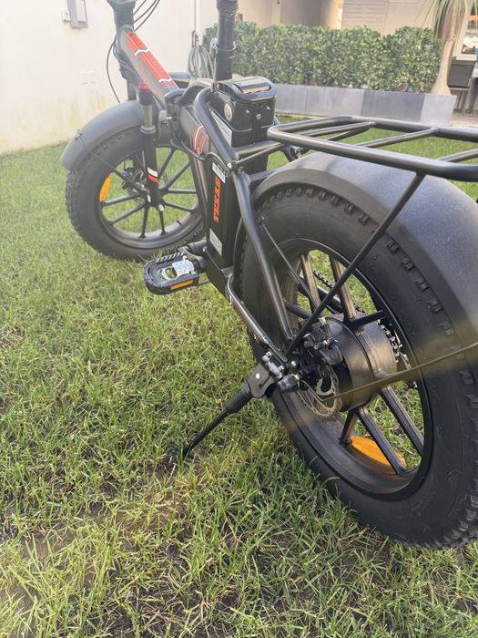 Bicicleta eletrica Youin Texas fat bike dobrável