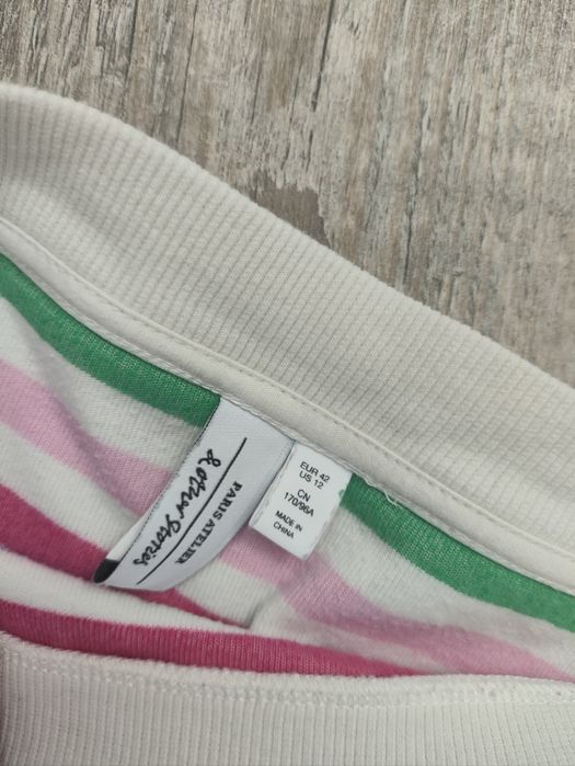 Kolorowa bluza damska 42 XL bawełna