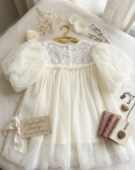 Мукня хмаринка на дівчинку