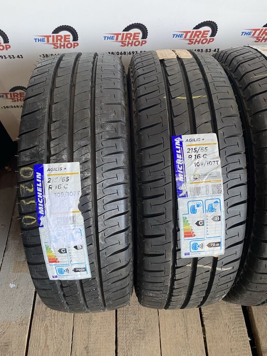 Нова 4шт або 2шт 215/65R16C Michelin Agilis+ 109/107T Made in France