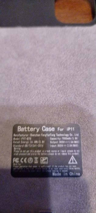 Etui z baterią 6500mA  do iPhone 11