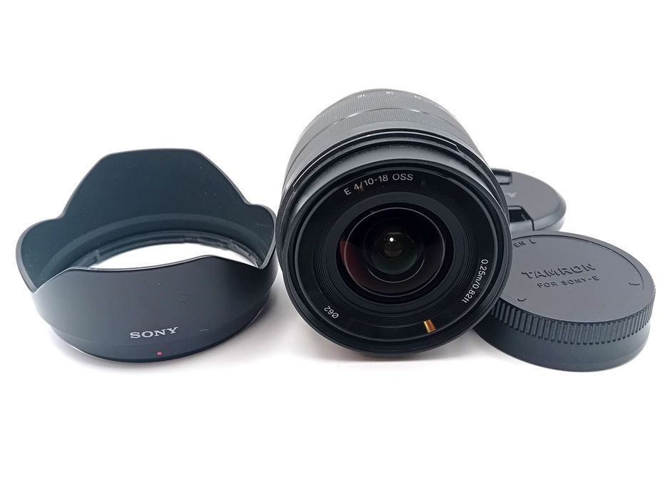 Obiektyw SONY E 10-18/4 OSS | Super ostre zdjęcia |Osłona|