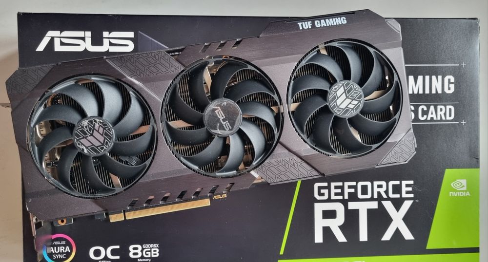 karta graficzna ASUS TUF Gaming GeForce RTX 3070 Ti OC Edition 8GB GDDR6X