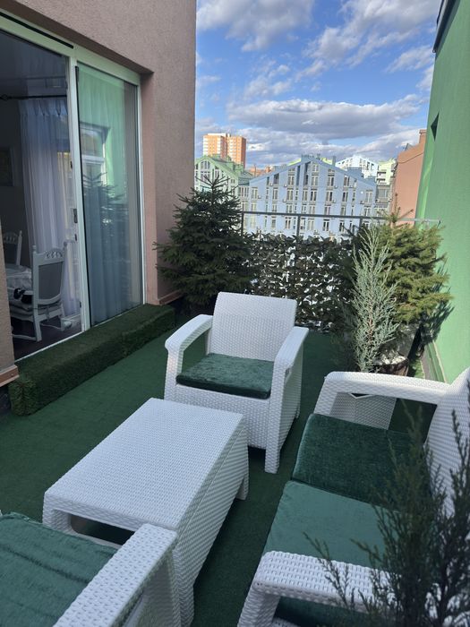 Оренда 3-рівневого пентхауса 100 м² з терасою | Комфорт таун   Регенераторна 4 корп. 11