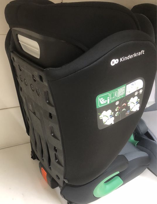 Автокрісло Kinderkraft Junior Fix 2 i-Size Isofix 15-36 кг(3.5-12 р.)