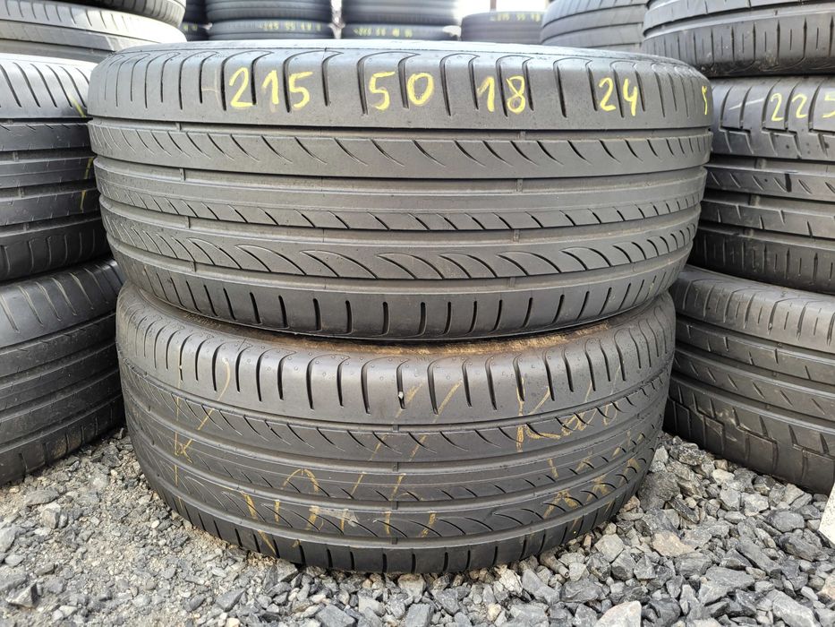 WYSYŁKA 2 Opony Letnie 215 50 R18 Pirelli Powergy 2024r.