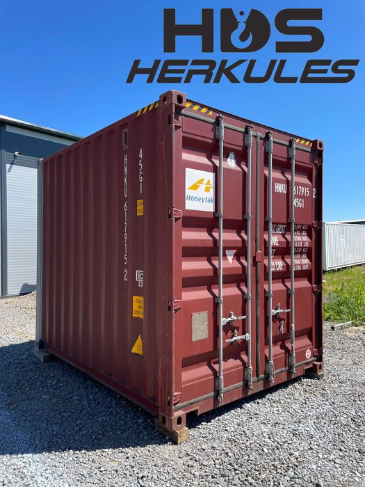 Kontener morski, magazyn, stróżówka, 10DC/3m + transport hds w cenie