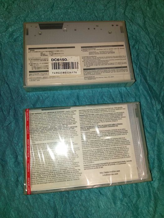 Cassete cartucho DC-6150 DC6150 Tape antigos