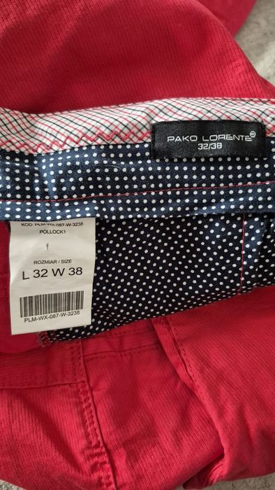 Spodnie casualowe L32 W38 Pako Lorente