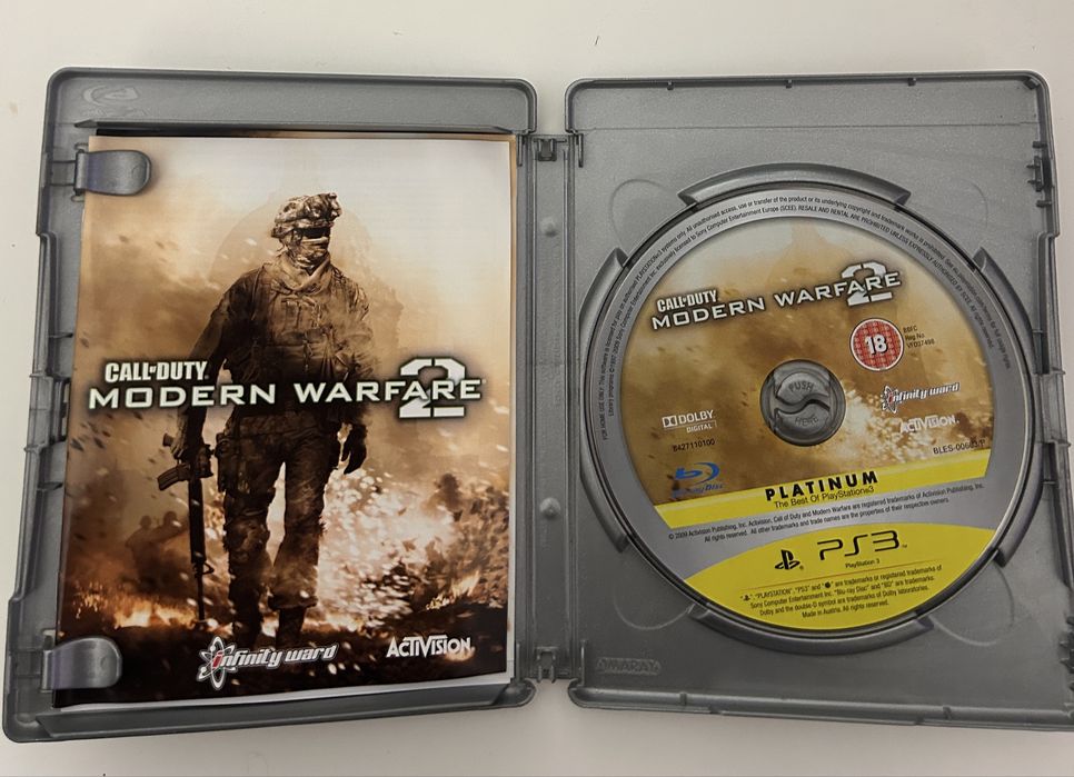 GTA San Andreas + L.A. Noire + COD MW2 Platinum