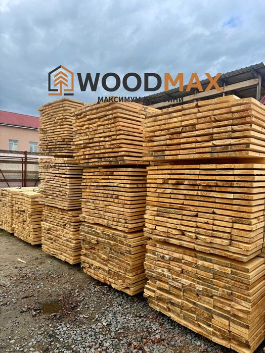 Пиломатеріали, брус, рейка, обрізна дошка 30х200х4 з доставкою