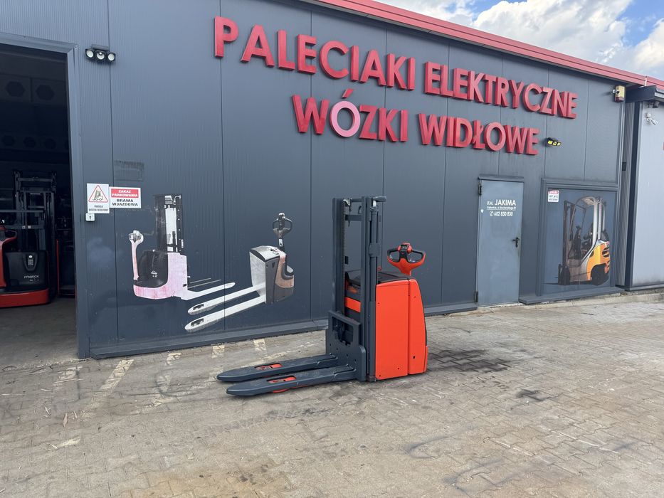 Paleciak elektryczny Linde L 14 jak Nowy 2017 r 1400 kg 240 cm
