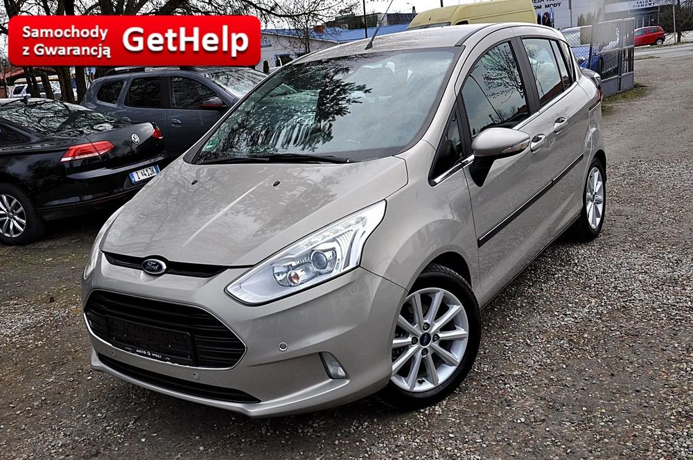 Ford B-MAX 1.6 95KM! Śliczny! Klima! 2xPDC! Tempomat! Keyless! ALU! Gwarancja!