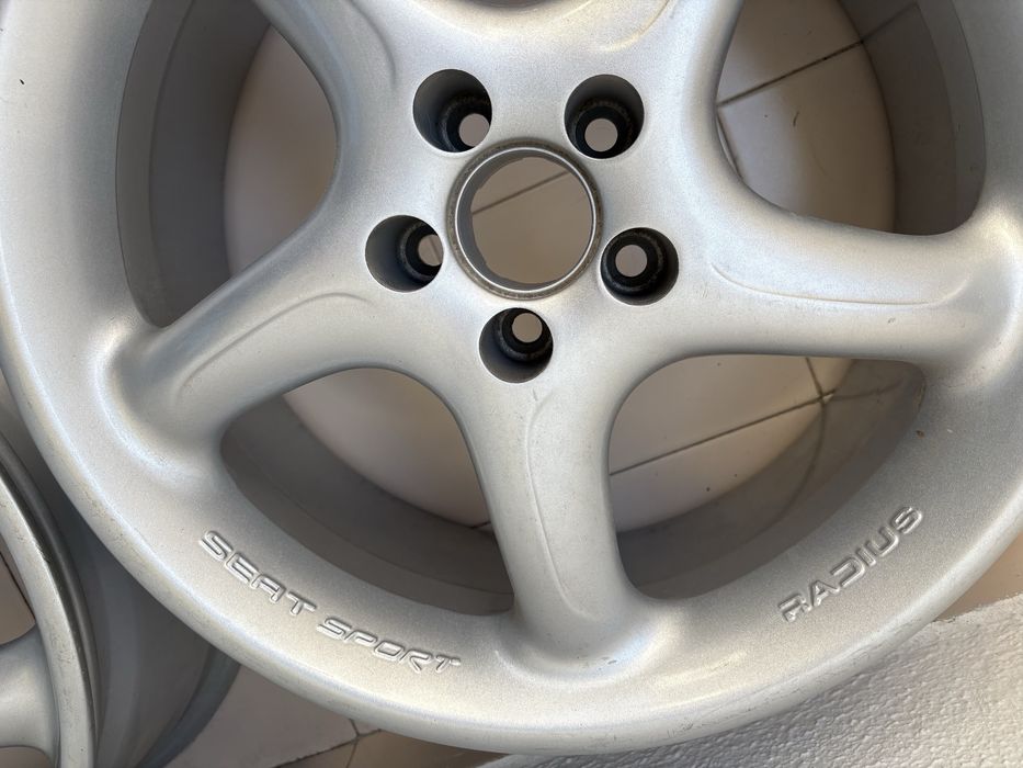 Par de Jantes (2 unidades) Seat Sport / Radius 17" 5x100