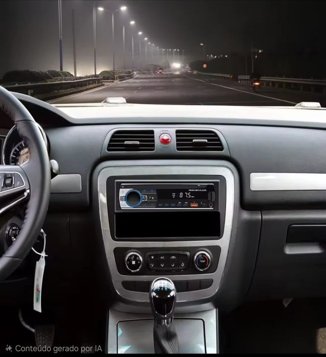 Auto Rádio 1 DIN NOVO com Bluetooth – 40€