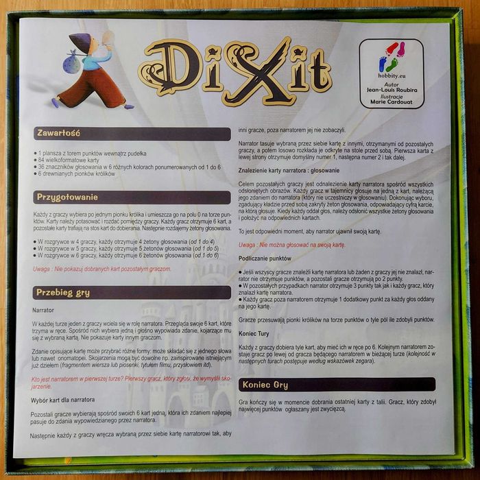 DIXIT - kultowa gra rodzinna, edycja z 2010 r. stan igła