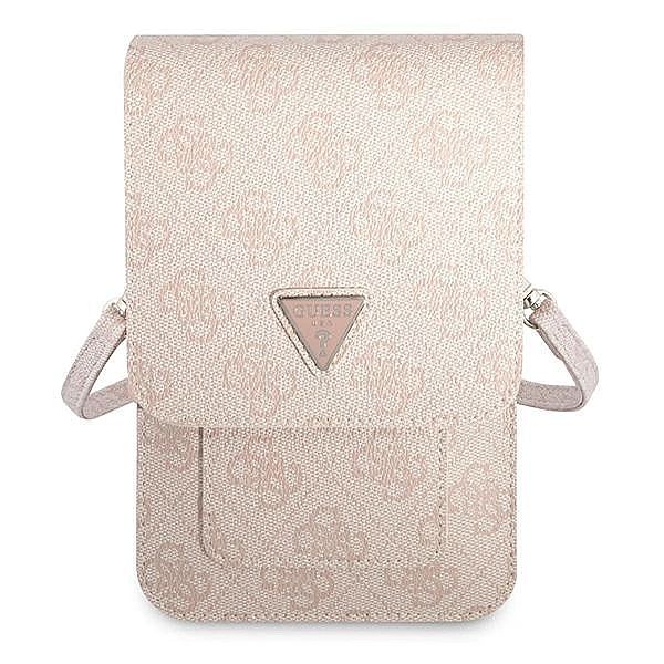 Torebka Guess 4G Triangle - różowa
