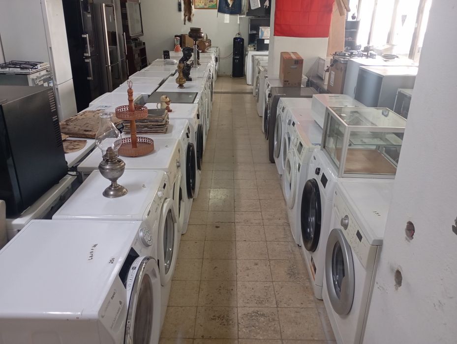 Máquina de lavar roupa e loiça