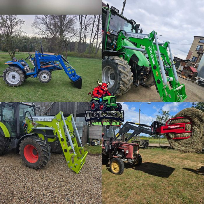 Ładowacz Czołowy/Ursus/Zetor/Valtra/Casei/John Deere/New Holland/Fendt/Renault/Yanmar/Iseki/Kubota/Wolmet/Sonarol/Metal-Technik/TUR/Mini Traktor/
