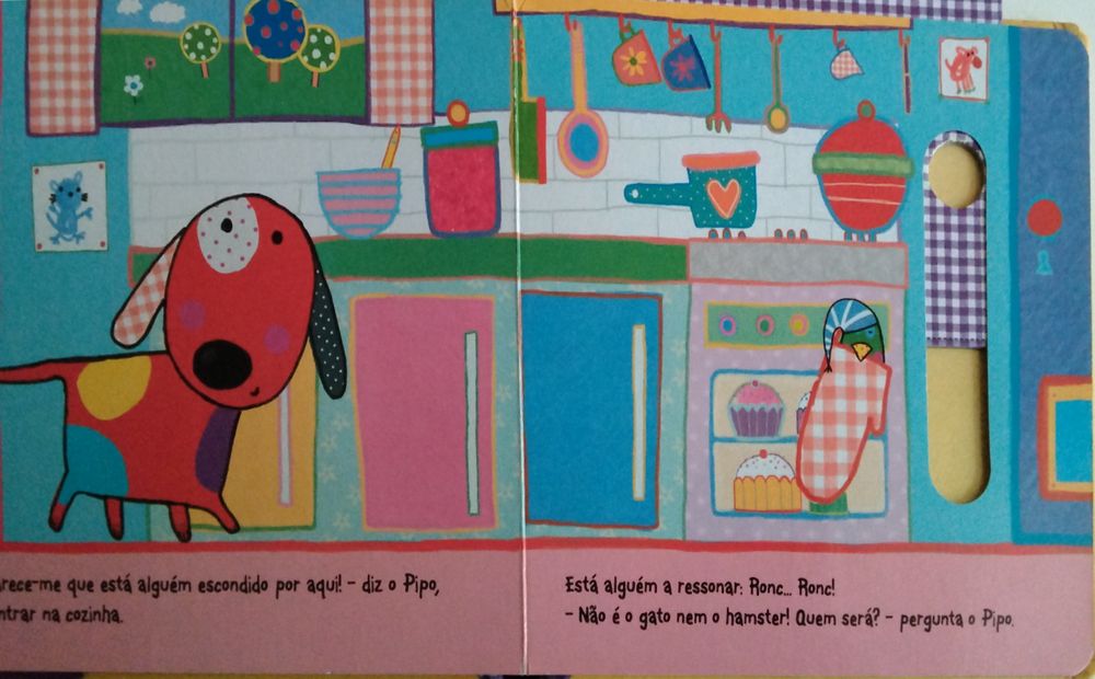 Livro divertido para crianças 3+anos brincarem