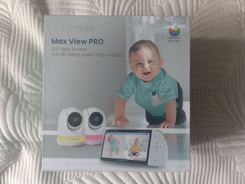 Niania Babysense MaxView PRO | Full HD | 5.5" Split Screen | 2 Kamery
