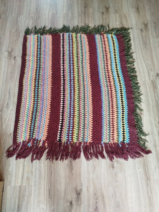 Narzuta robiona ręcznie.