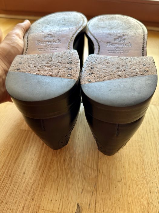 Buty Berwick 2370 brogsy derby rozmiar 7