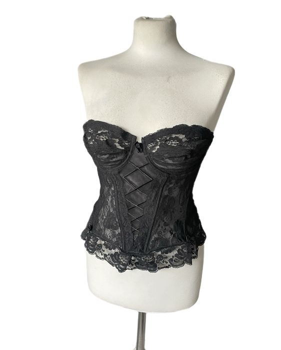 Gorset koronkowych do pończoch 75B koronka bielizna erotyczna hot sexy