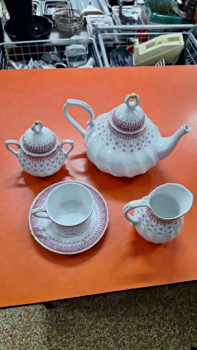 Serviço de Chá em porcelana (Quinta Nova)
