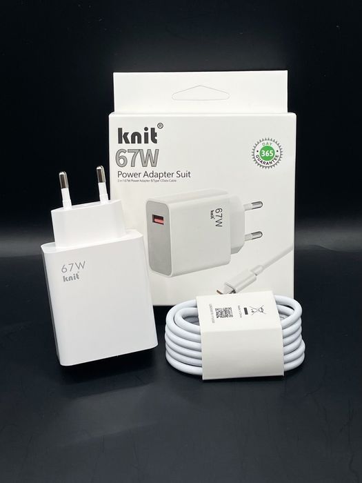 Ładowarka 67W USB-C + Kabel 1m do Xiaomi Redmi POCO - NOWY ZESTAW