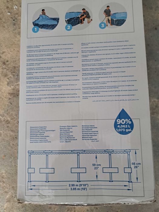 Basen Bestway Nowy 305×76 ogrodowy stelażowy – HIT lato 2025