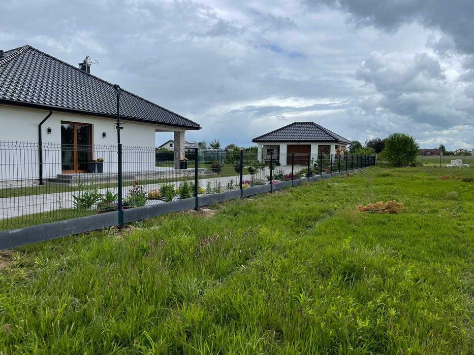 Ogrodzenie panelowe Panele ogrodzeniowe 3D Słupki Podmurówka PRODUCENT