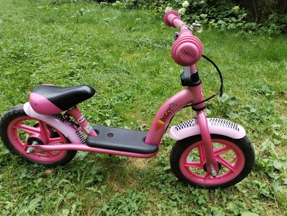 Rower, rowerek biegowy, różowy